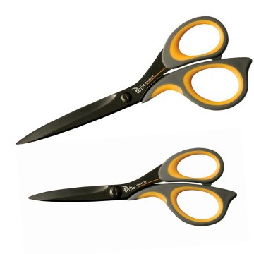 NOŻYCZKI BIUROWE 8" ŻÓŁTE TETIS