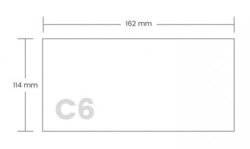 KOPERTA C-6 HK  BIAŁA 100szt NC