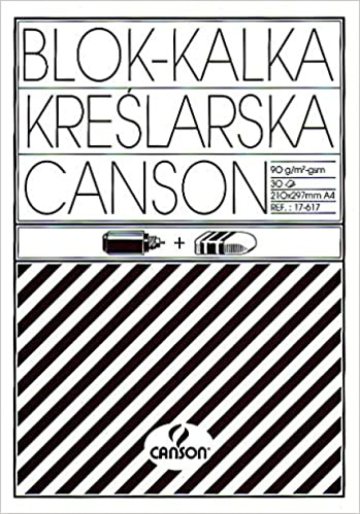 KALKA KREŚLARSKA  A3 90G 10ark CANSON