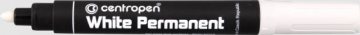 MARKER PERMANENTNY CENTROPEN 8586 BIAŁY 2,5mm