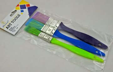 PĘDZLE PŁASKIE 3szt DDCLE03-05