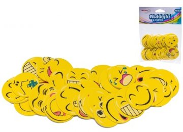 NAKLEJKI Z PIANKI EMOTKI 40szt BREWIS PVC53