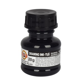 TUSZ KREŚLARSKI CZARNY KOH-I NOOR