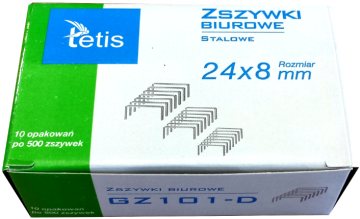 ZSZYWKI TETIS 24/8 500szt