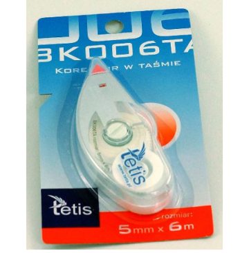 Korektor w taśmie blister  TETIS BK006-TA
