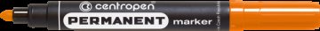 MARKER PERMANENTNY CENTROPEN 8566 pomarańcz