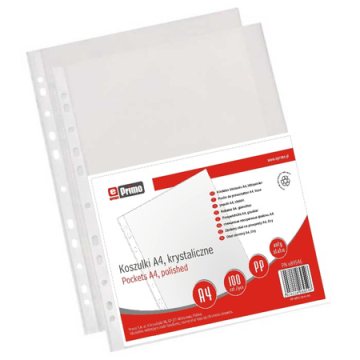 KOSZULKA KRYSTALICZNA EPRIMO A4 100szt 40mic