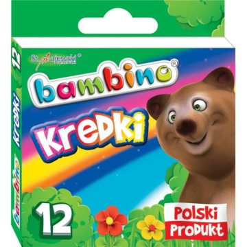 BAMBINO KREDKI ŚWIECOWE 12 KOL