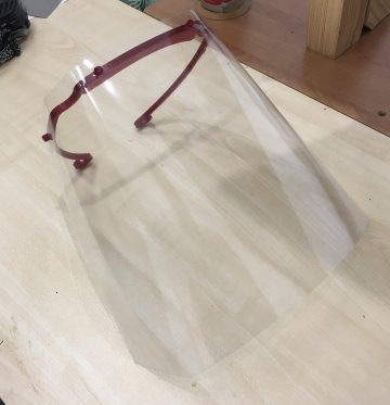 PRZYŁBICA SANITARNA MODEL B