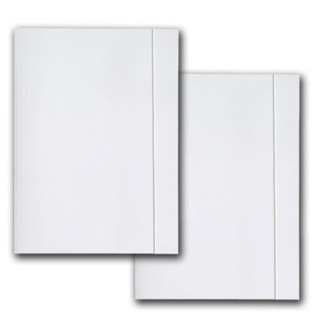 TECZKA Z GUMKĄ A4 BIAŁA  350g SK0556