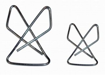 SPINACZE BIUROWE KRZYŻOWE 65MM 12szt