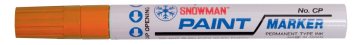 SNOWMAN Pisak olejowy gruby pomarańczowy