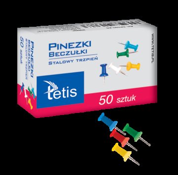 TETIS PINEZKI BECZUŁKI 50szt