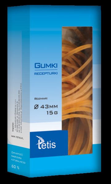 GUMKI RECEPTURKI 43 MM 15G TETIS