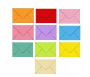 KOPERTA MINI KOLOR 75X110MM