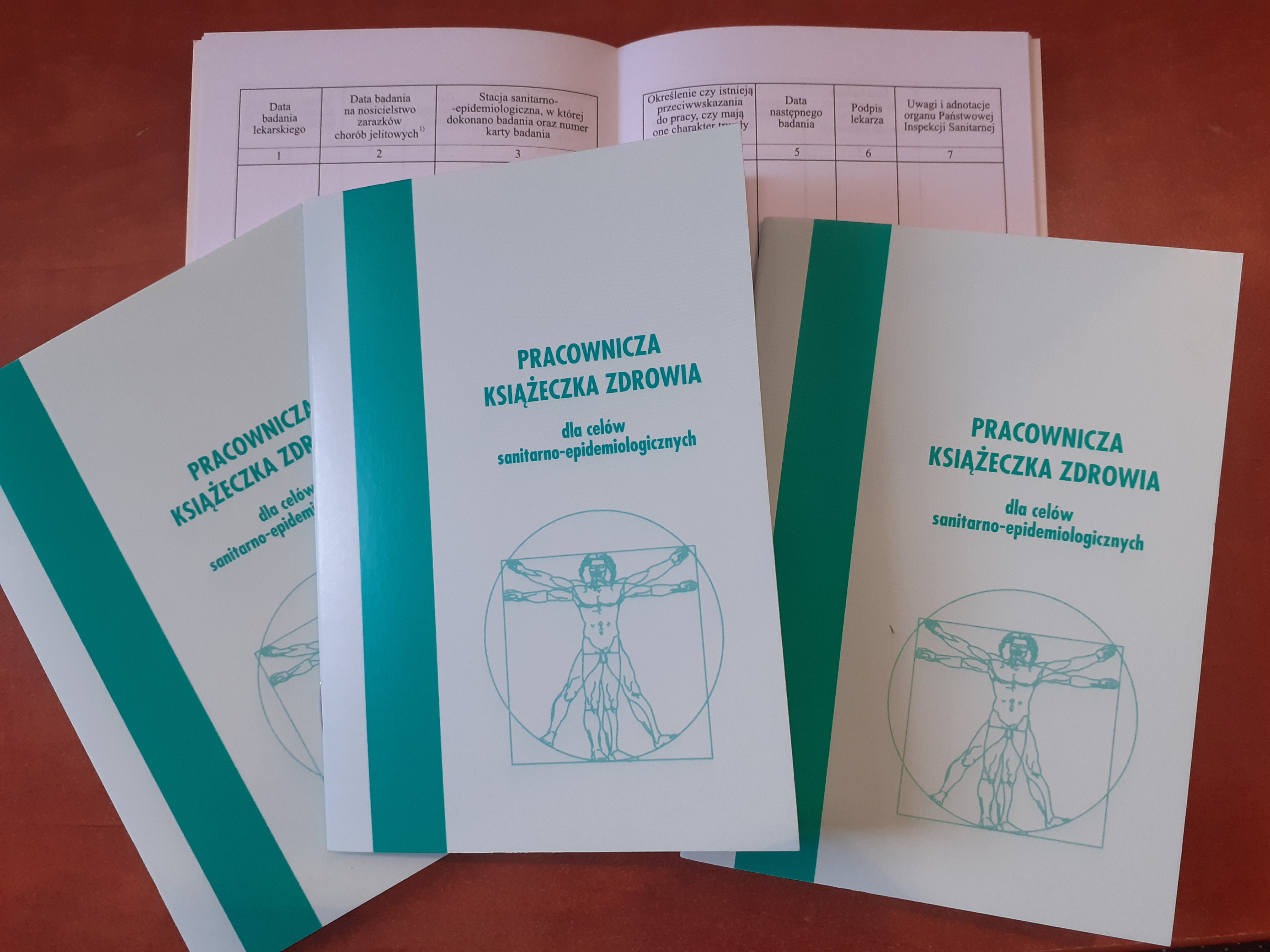 KSIĄŻECZKA ZDROWIA PRACOWNIKA A6