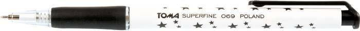DŁUGOPIS TOMA SUPERFINE 069 AUTOMATYCZNY CZARNY