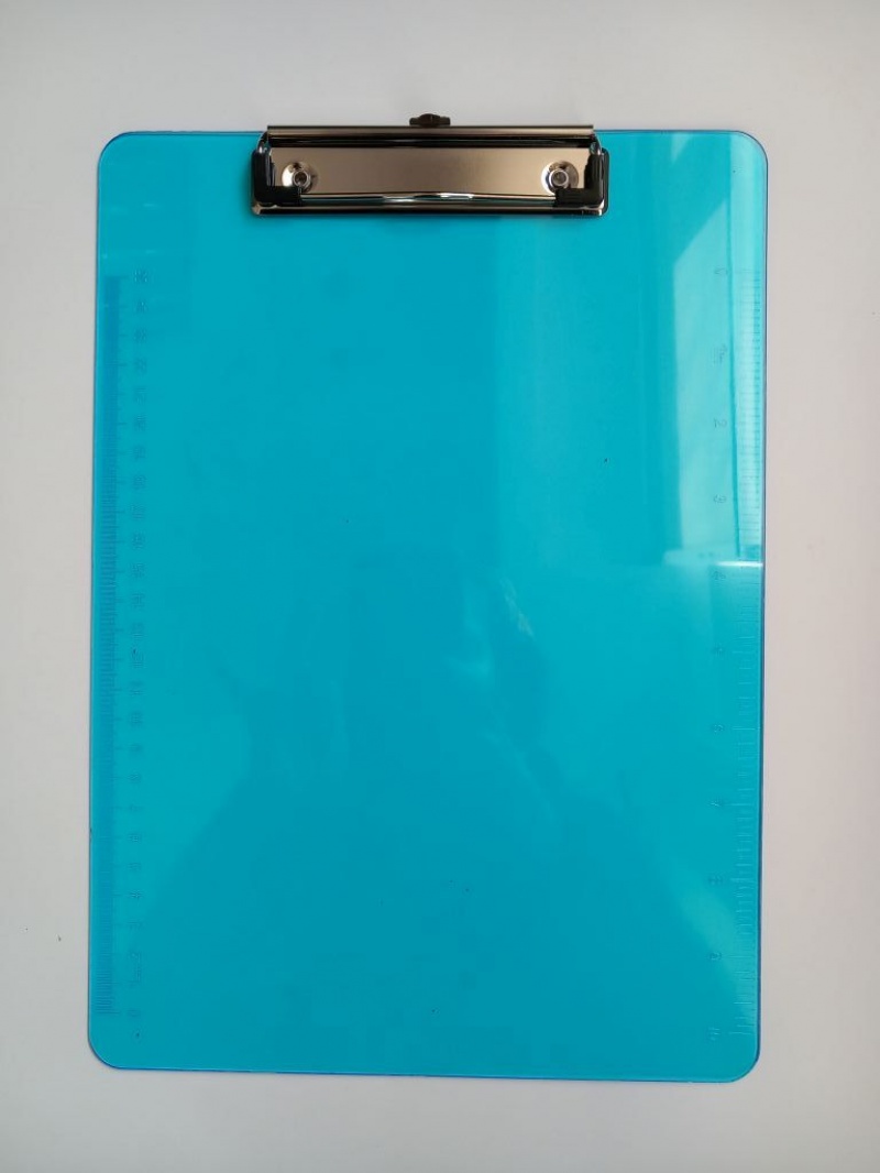 DESKA Z KLIPEM TRANSPARENT