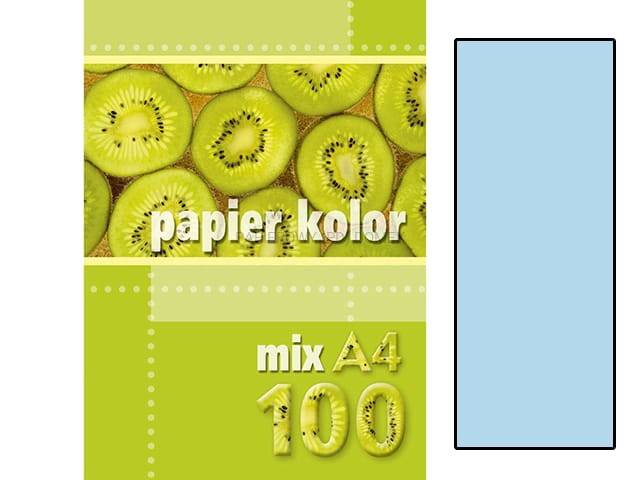 Papier Ksero Kreska A4 80g jasny niebieski  100ark