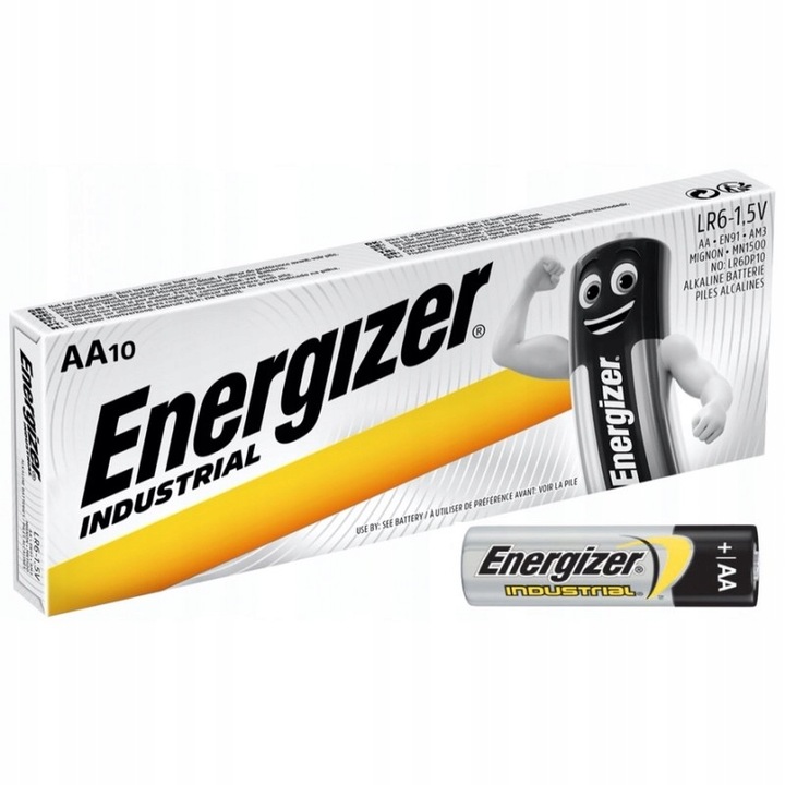 Bateria alkaliczna AA ENERGIZER Industrial 10szt