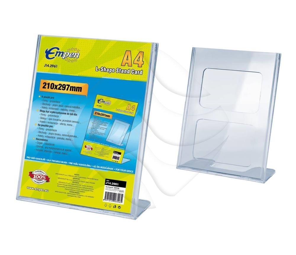 STOJAK NA ULOTKĘ A4 L  PION  J14.2961 210X297MM
