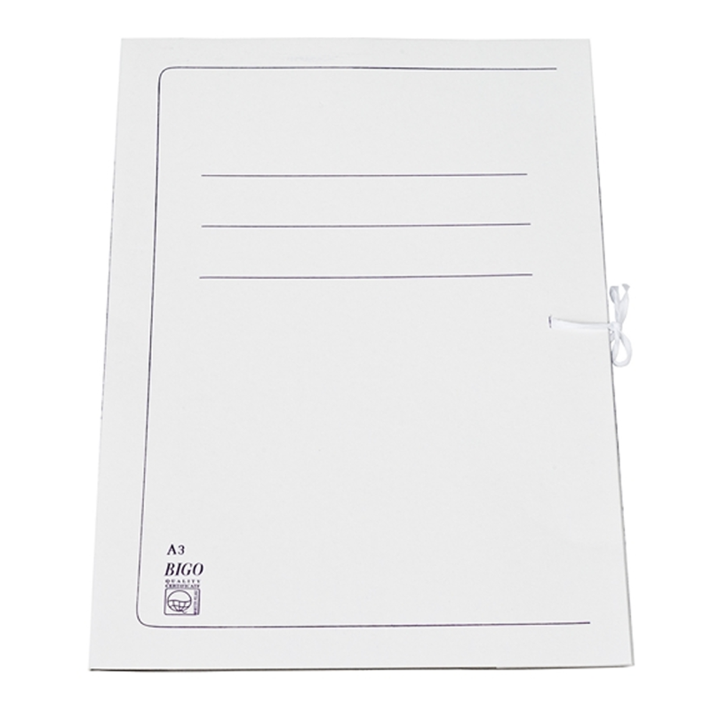 TECZKA WIĄZANA A3 BIAŁA BIGO