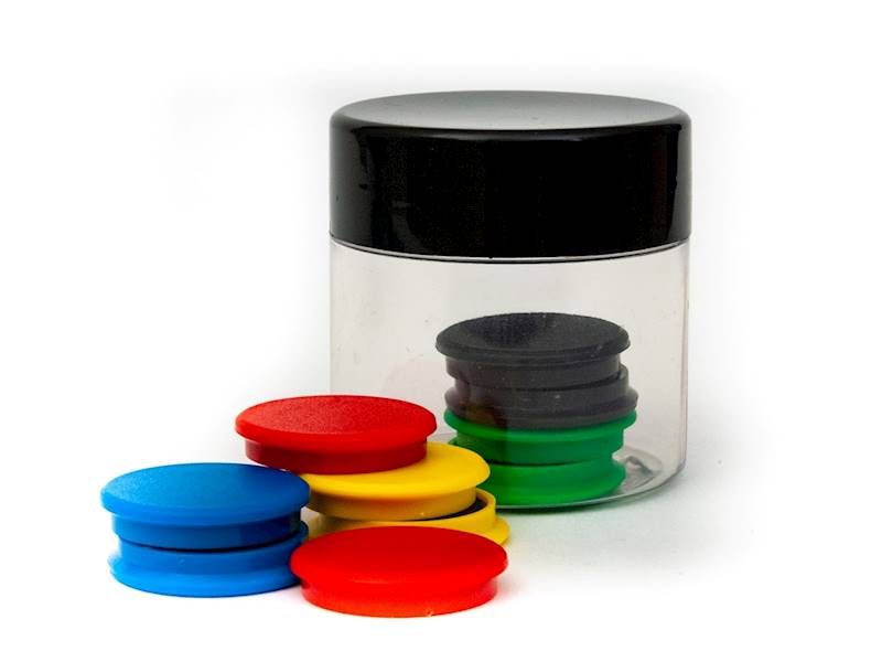 TRES Magnes 30 mm standard mix koloru 10szt