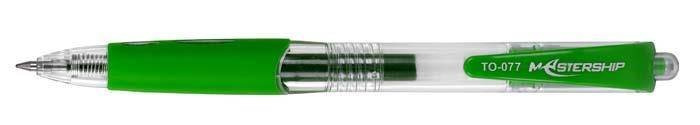 DŁUGOPIS ŻELOWY TOMA MASTERSHIP TO-077  ZIELONY