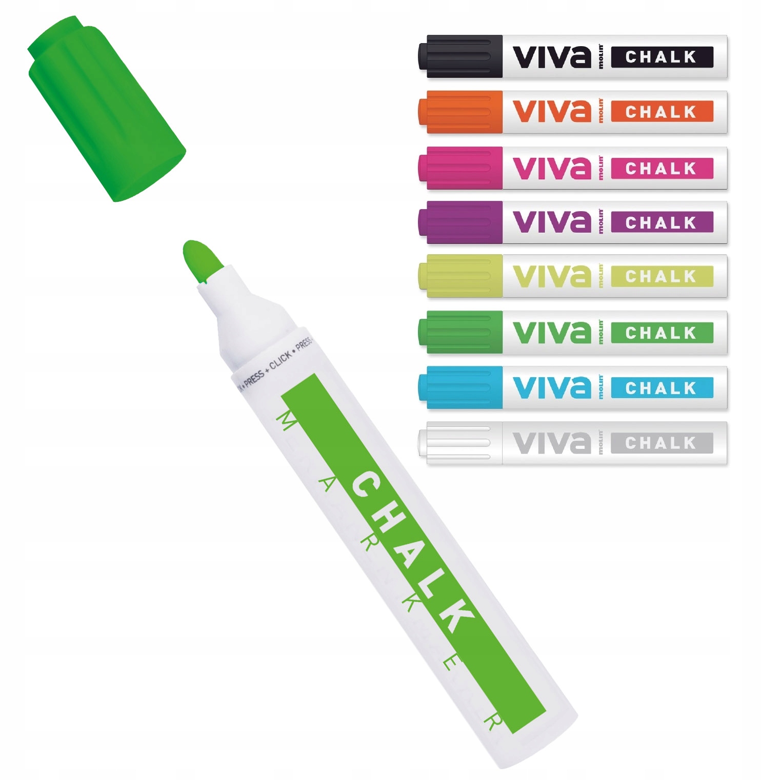 VIVA Marker kredowy zielony kreda w płynie