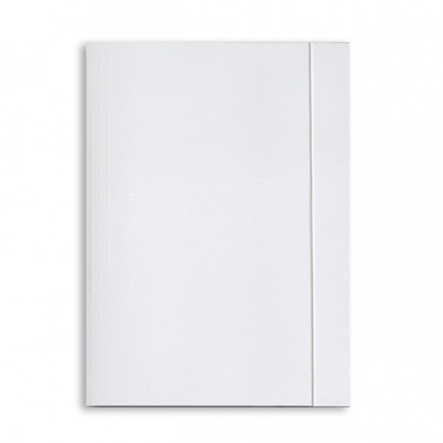 TECZKA Z GUMKĄ A4 BIAŁA  350g BARBARA 0821023BN