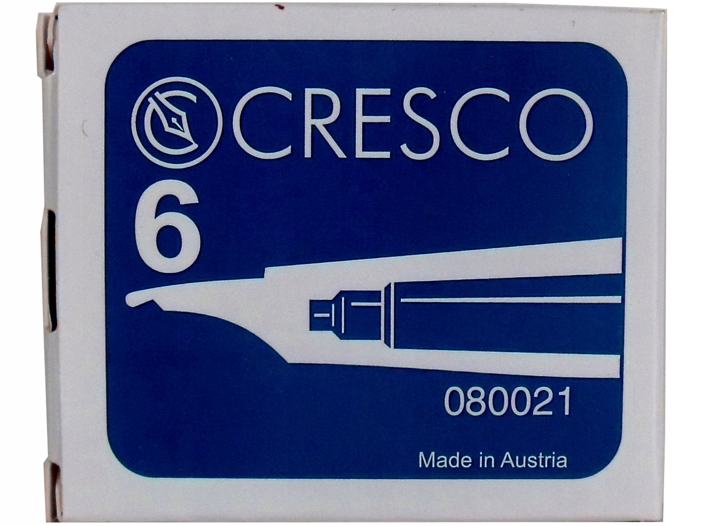 NABOJE CRESCO NIEBIESKIE 6szt