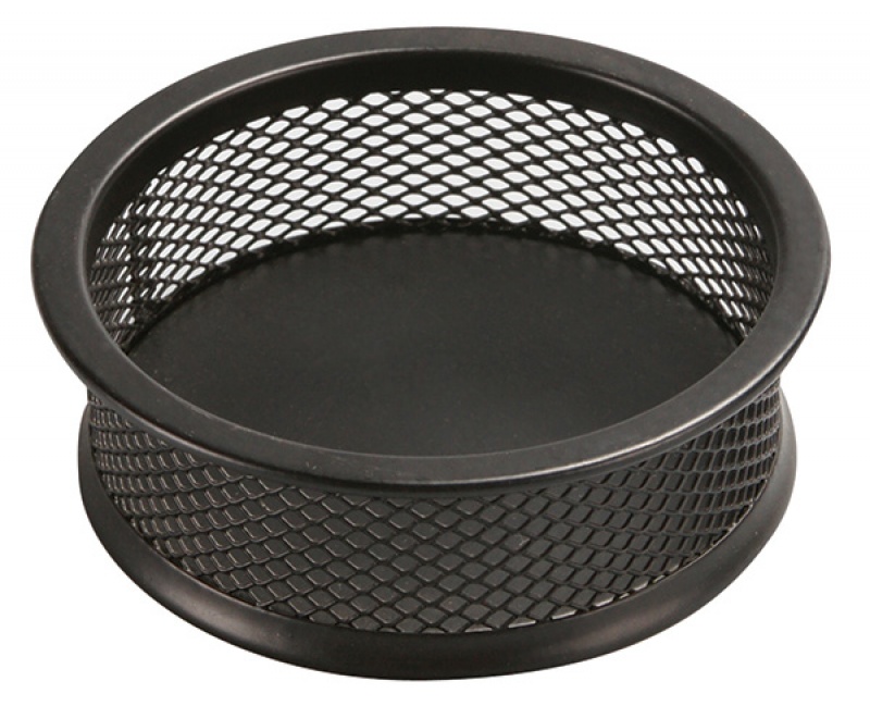 POJEMNIK  CZARNY SIATKA NA SPINACZE OFFICE PR.