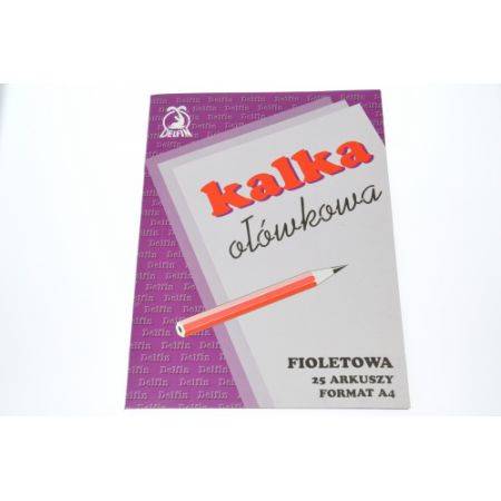 KALKA OŁÓWKOWA A4 25 ark