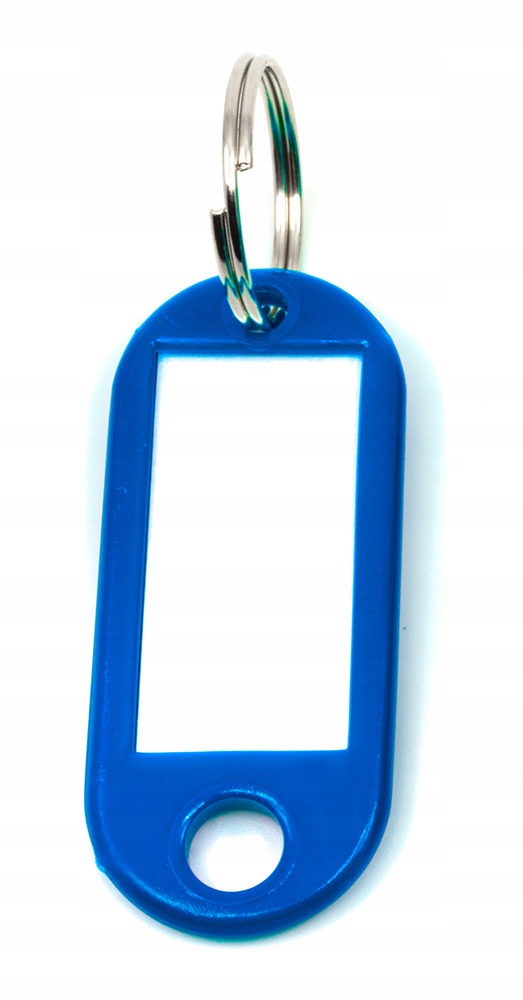 TRES Zawieszka do kluczy jednos.  (50szt) granatow