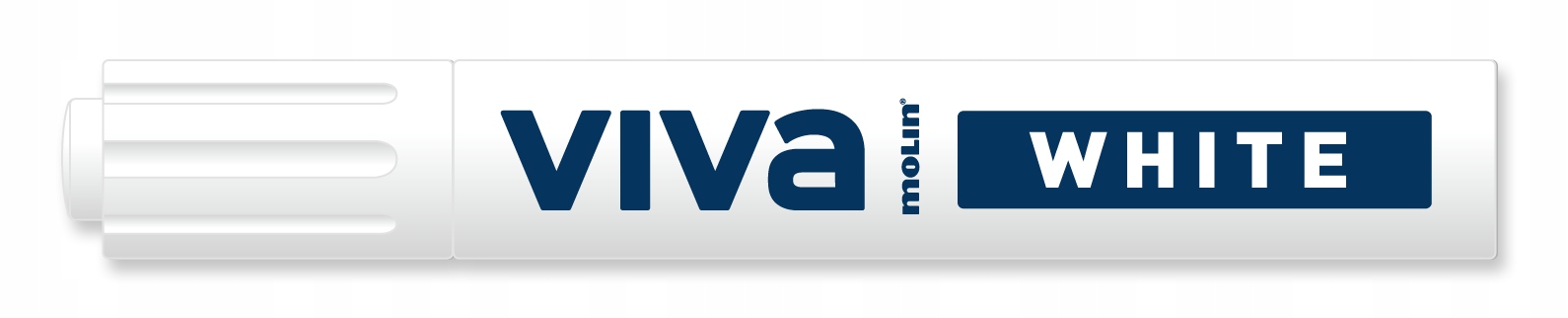VIVA Marker permanentny okrągły biały