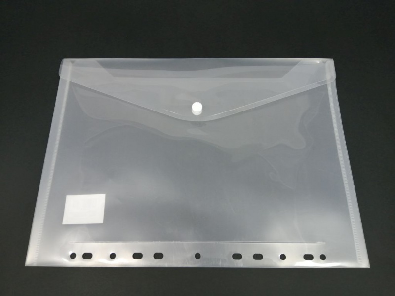 Teczka kopertowa z perforacją na guzik A4 AMAPC029