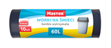 WORKI NA ŚMIECI 60L LDPE  10szt