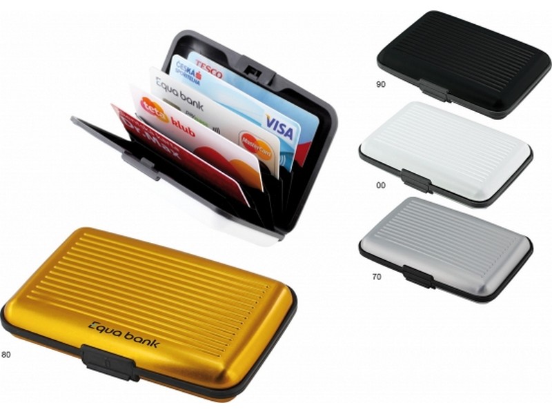 ETUI NA WIZYTÓWKI, KARTY J01.3082.90 CZARNE