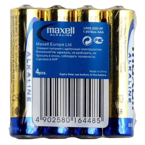 BATERIA LR03 AAA MAXELL 4szt