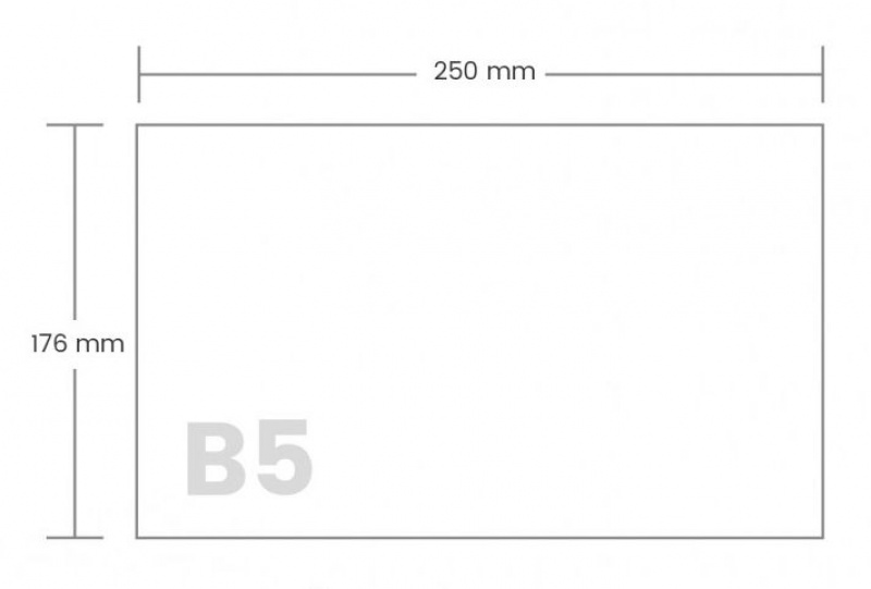KOPERTY B-5 HK  BRĄZOWE 500szt