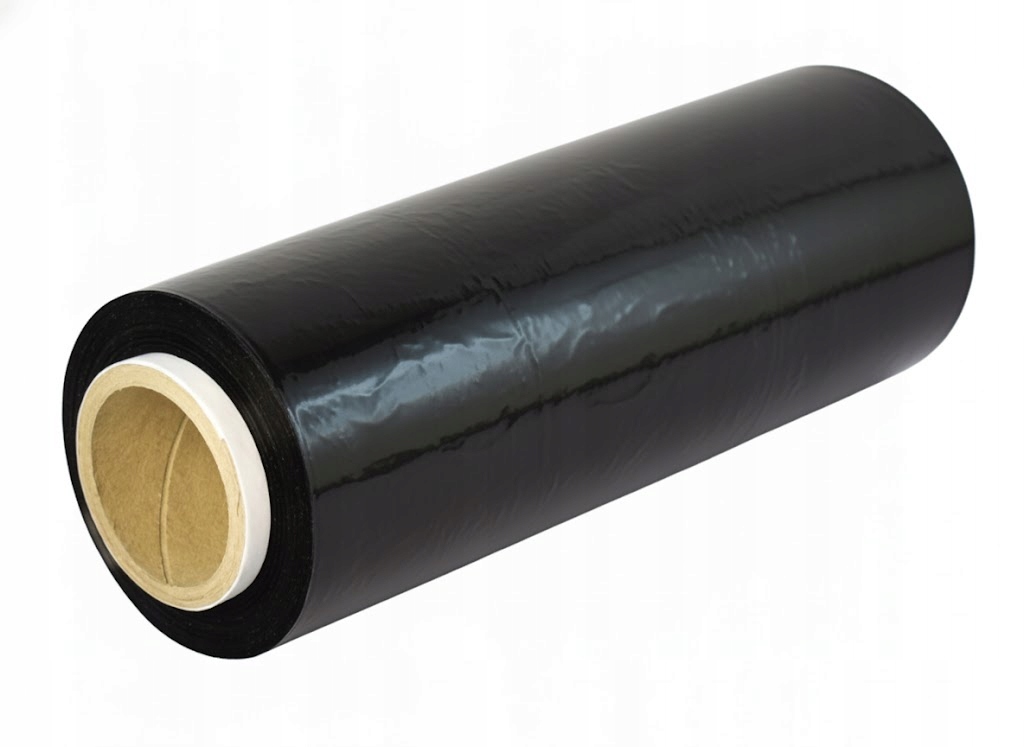 FOLIA STRETCH MINI RAP 25cm 0,5kg CZARNA