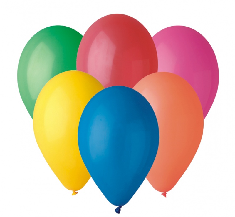 BALONY KOLOROWE 100szt 10" mix