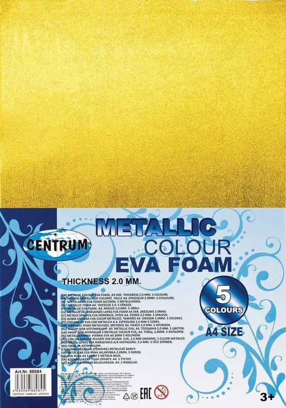 Pianka samoprzylepna A4 CENTRUM EVA 8808 mix*5