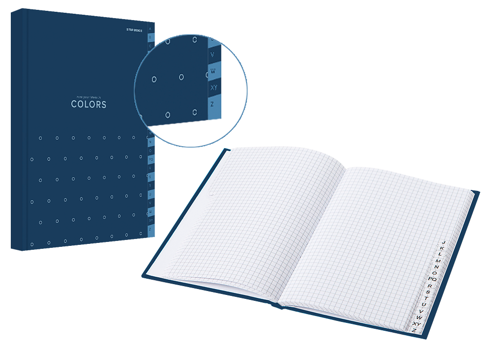 SKOROWIDZ A5 96K TWARDA OPRAWA TOP-2000