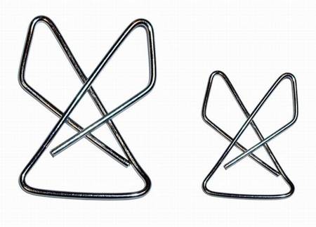 SPINACZE BIUROWE KRZYŻOWE 65MM 12szt