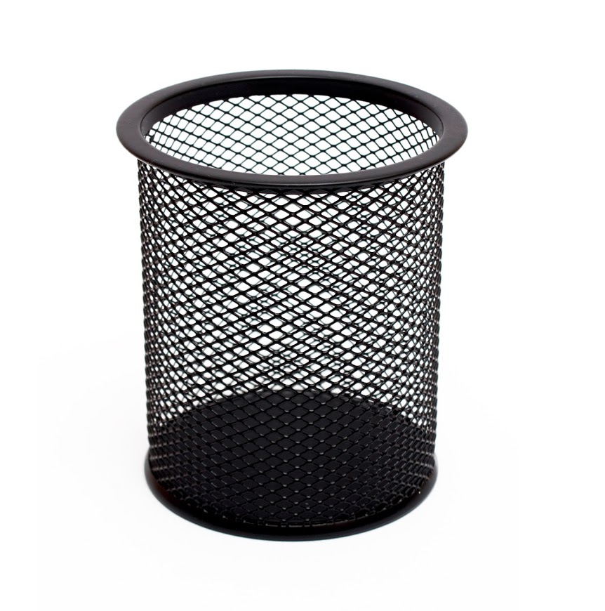 TRES Kubek okrągły duży CZARNY