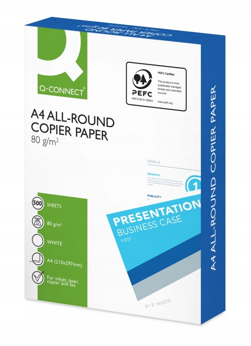 Papier ksero A4 80g Q-CONNECT