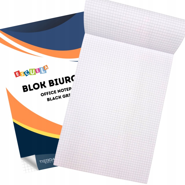 ESCUELA Blok biurowy A4 50k w kratkę