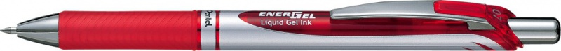PENTEL DŁUGOPIS ŻELOWY ENERGEL BLN77 CZERWONY 0,7