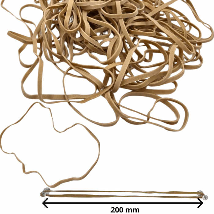 TRES Recepturki brązowe 200 (fi 130) x 4mm 0,5 kg